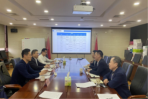 山科控股集團(tuán)黨委副書記、總經(jīng)理王利一行蒞臨公司調(diào)研
